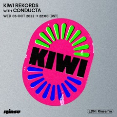 Kiwi Records with Conducta - 05 October 2022