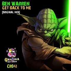 CR041 - Ben Warren - Get Back To Me (Original Mix) Available: 21/04/2023