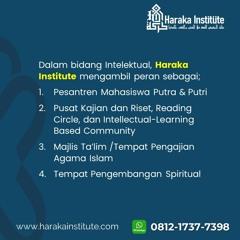 Info Homestay Pesantren Mahasiswa UIN Malang, Hub 0812-1737-7398, Haraka Institute