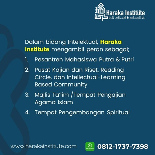 Info Homestay Pesantren Mahasiswa UIN Malang, Hub 0812-1737-7398, Haraka Institute