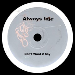 Always Idle - DON'T WANT 2 SAY [preview]