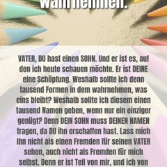 LEKTION 262 Lass mich heute keine Unterschiede wahrnehmen