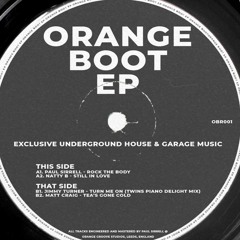 ORANGE BOOT EP - EXCLUSIVE 12 INCH VINYL RELEASE