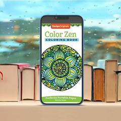 Color Zen Coloring Book: Perfectly Portable Pages (On-the-Go Coloring Book) (Design Originals)
