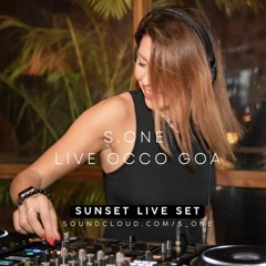 S.ONE @ Live Sunset set Occo Goa India