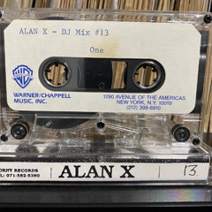 Alan X DJ Mix #13 - London, UK 1994' (Manny'z Tapez)