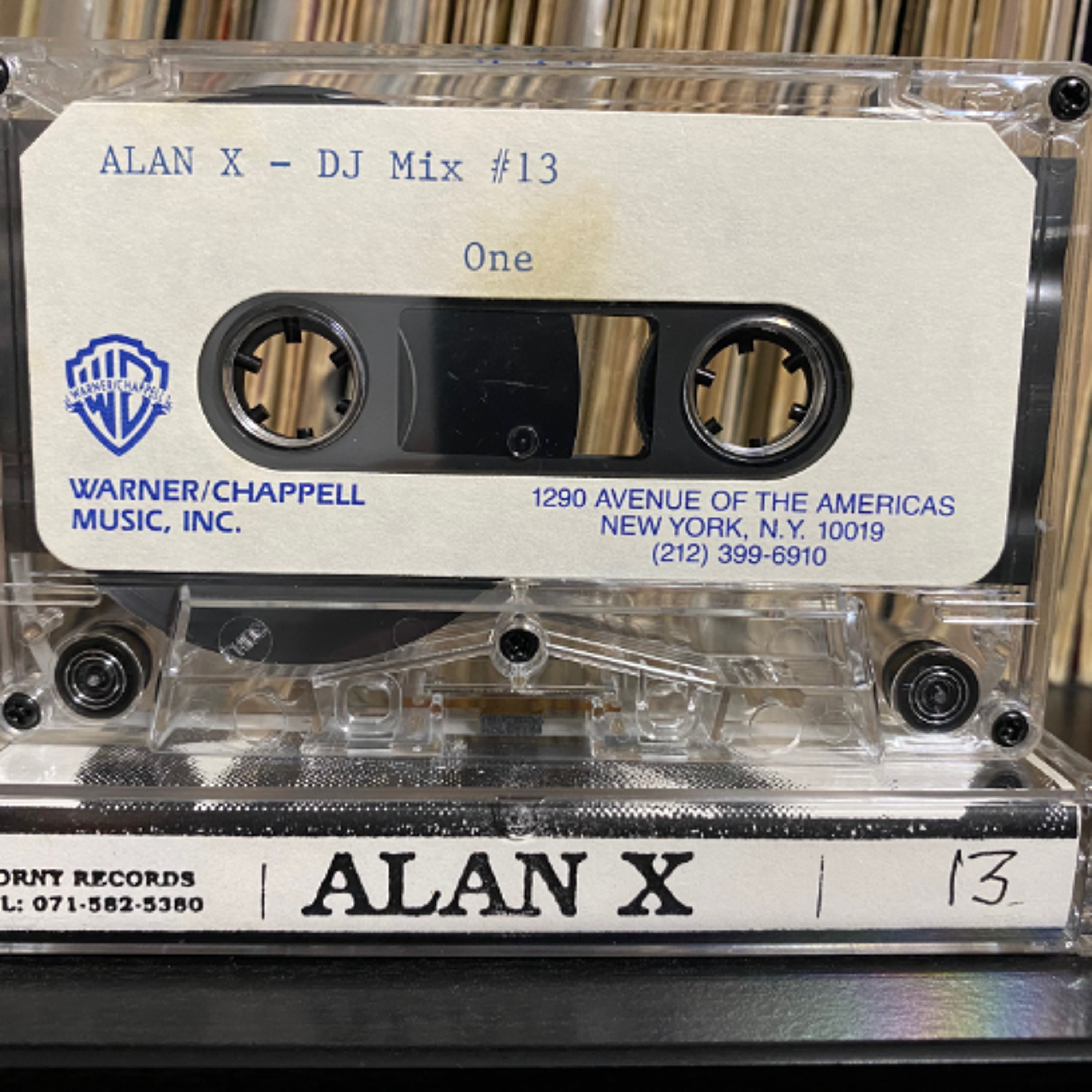 Alan X DJ Mix #13 - London, UK 1994' (Manny'z Tapez) episode artwork