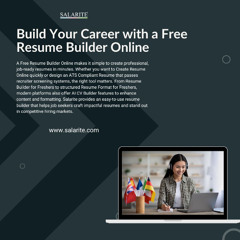 Build Your Career with a Free Resume Builder Online