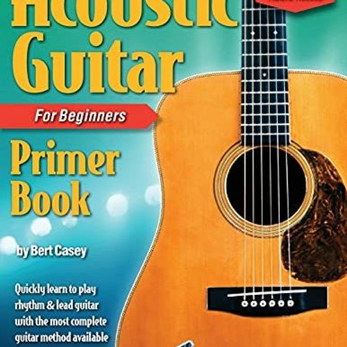 Stream ( 7OD0 ) Acoustic Guitar Primer Book for Beginners With Online