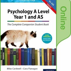 [PDF] DOWNLOAD Psychology A Level Year 1 and AS The Complete Companion Student Book for AQA (