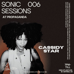Cassidy Star Sonic Sessions Live Set