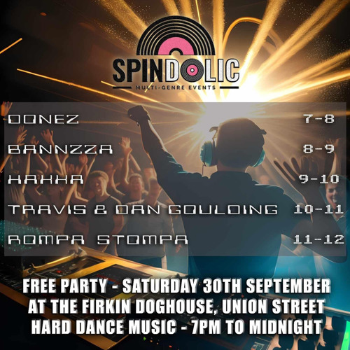Bannzza - Sept 2023 Hard Vocal Mix Spindolic multi genre events