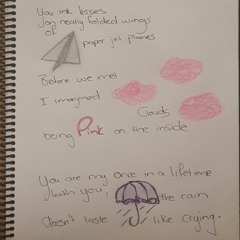#ReadMeSpeakMe No.149 "Paper Jet Planes" by LIZE @Tap3dUPHeart on Twitter.