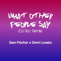 Sam Fischer & Demi Lovato - What Other People Say(DJ Roc Remix)