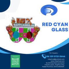 3D Experience with Red Cyan Glasses