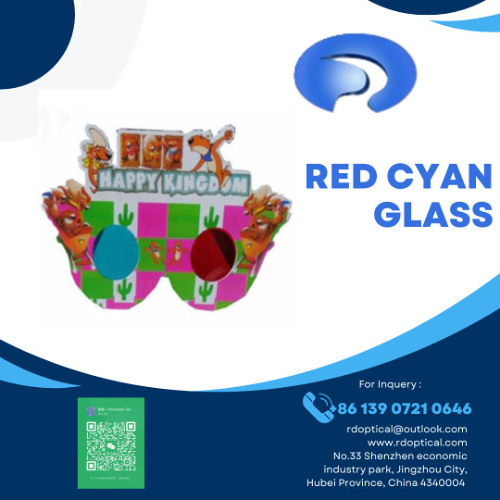 3D Experience with Red Cyan Glasses