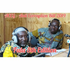 Gambia Anti Corruption Bill 2019 - Fula 5th Edition