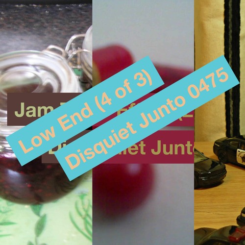 Disquiet Junto Project 0475: Low End (4 of 3)