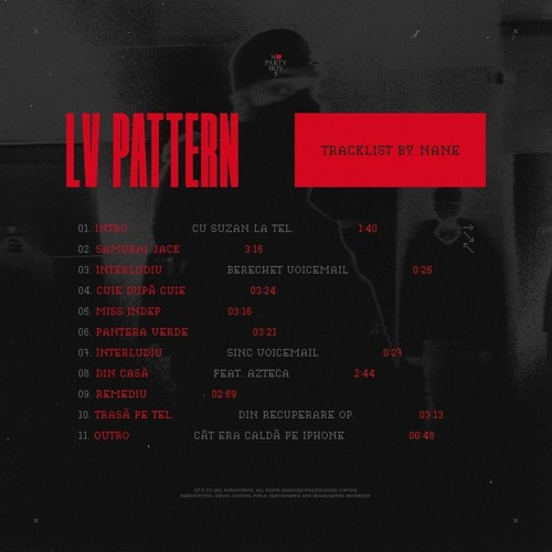 NANE - cuie după cuie (L.V. PATTERN)
