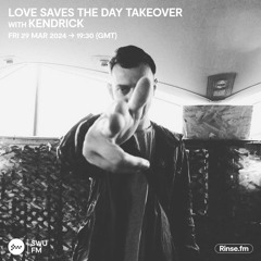 Love Saves The Day & Run: Kendrick & Westman - 29 March 2024