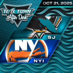 San Jose Sharks @ New York Islanders - 10/21/2025 - Teal Town USA After Dark (Postgame)