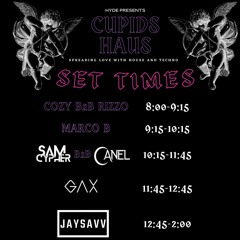 Jaysavv Live @ Hyde Events Cupid's Haus