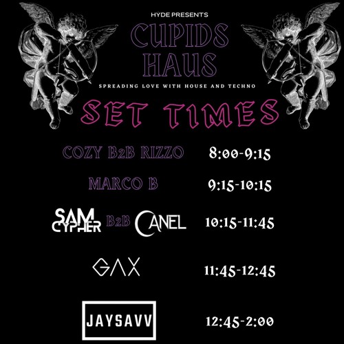 Jaysavv Live @ Hyde Events Cupid's Haus