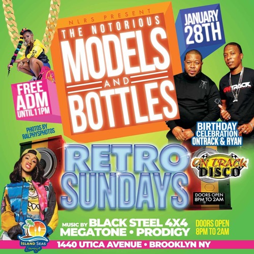 RETRO SUNDAYS MODELS & BOTTLES EDITION FT.ONTRACK DISCO