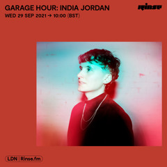 Garage Hour: India Jordan - 29 September 2021