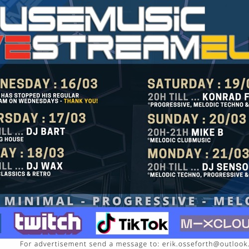High District Session At HouseMusic Livestream Eu By Mike B (20.03.2022)