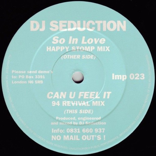 DJ Seduction - So In Love (Happy Stomp Mix) - Impact Records (1994)
