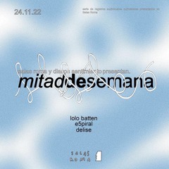 DISCOS SENTIMIENTOS - MITAD DE SEMANA - LIVE SET [CDMX]