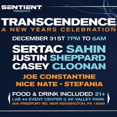 Live @ Transcendence NYE 2022, Pittsburgh, PA