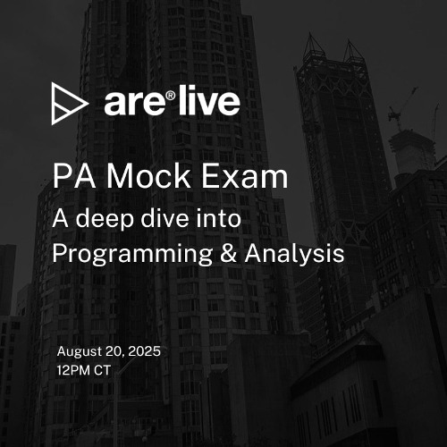ARE Live: Programming & Analysis Mock Exam | ARE 5.0 PA Exam 2025