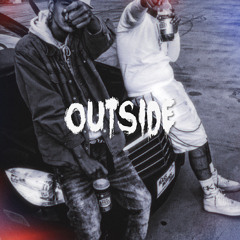 Outside