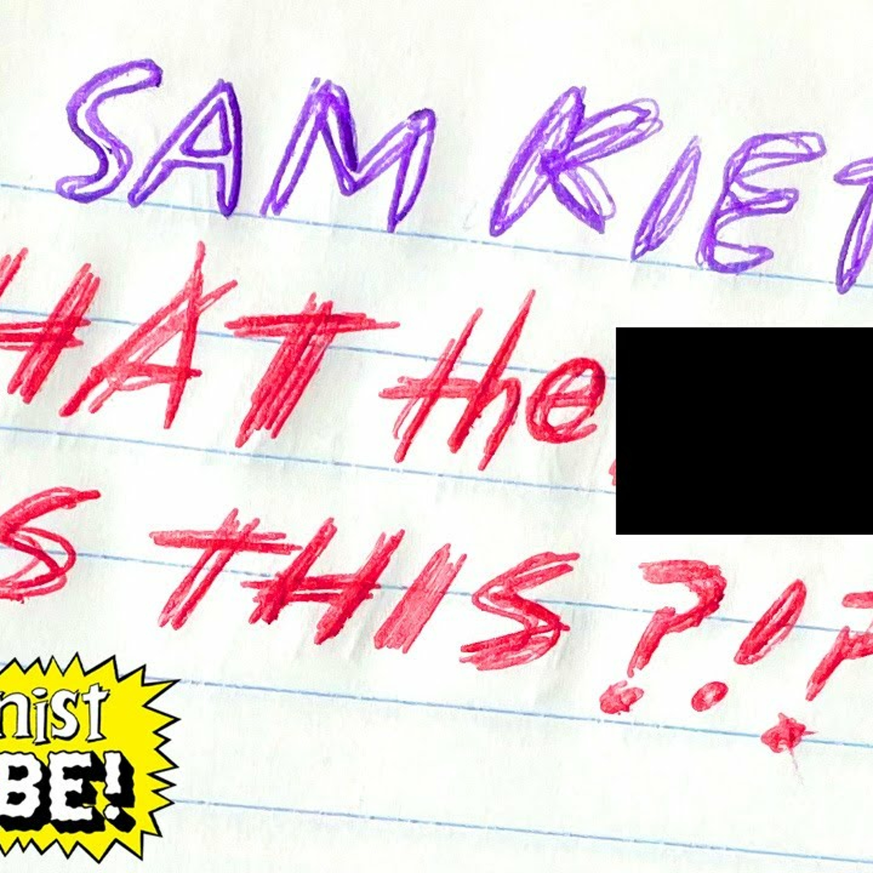 Sam Kieth -- WTF Happened? episode artwork