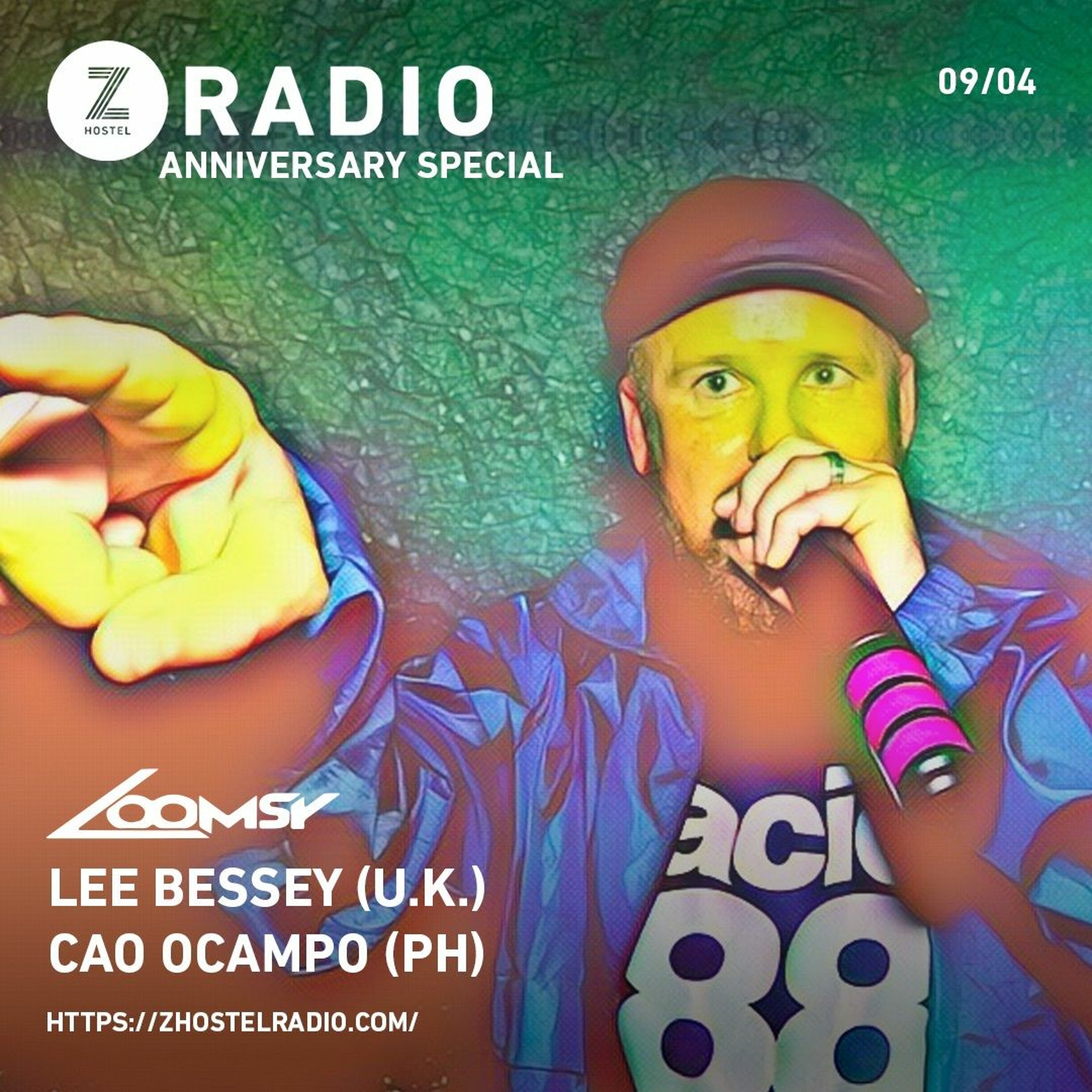 173. Z RADIO 4th ANNIVERSARY With LOOMSY And GUESTS LEE BESSEY (U.K) And CAO OCAMPO (PH) episode artwork