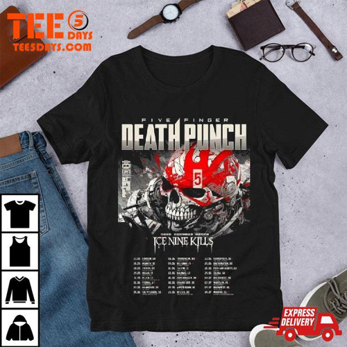 Stream Five Finger Death Punch Tour 2024 Poster T-Shirt by goduckoo |  Listen online for free on SoundCloud