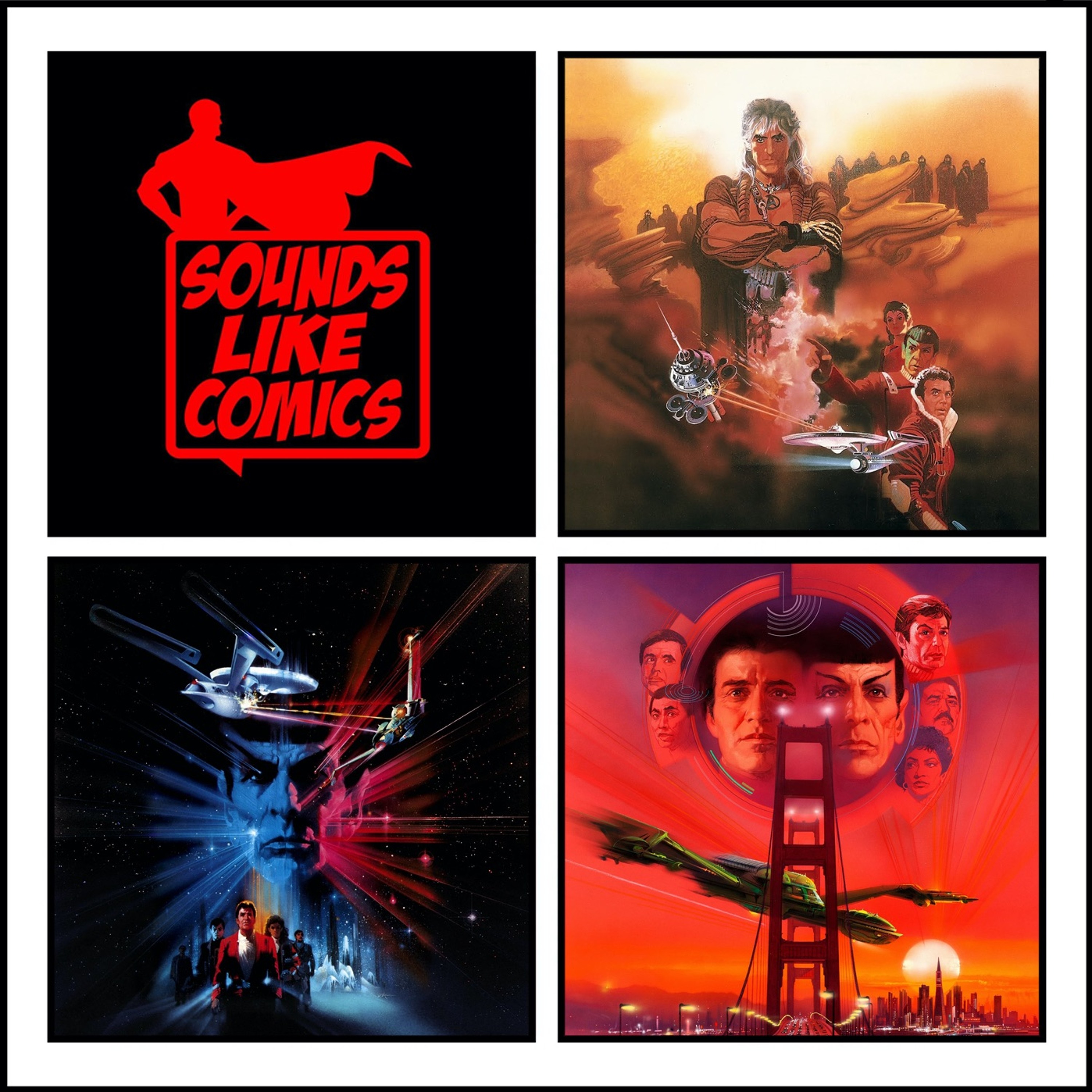 Sounds Like Comics Ep 200 - Star Trek: The Genesis Trilogy (1982, 1984, 1986) episode artwork