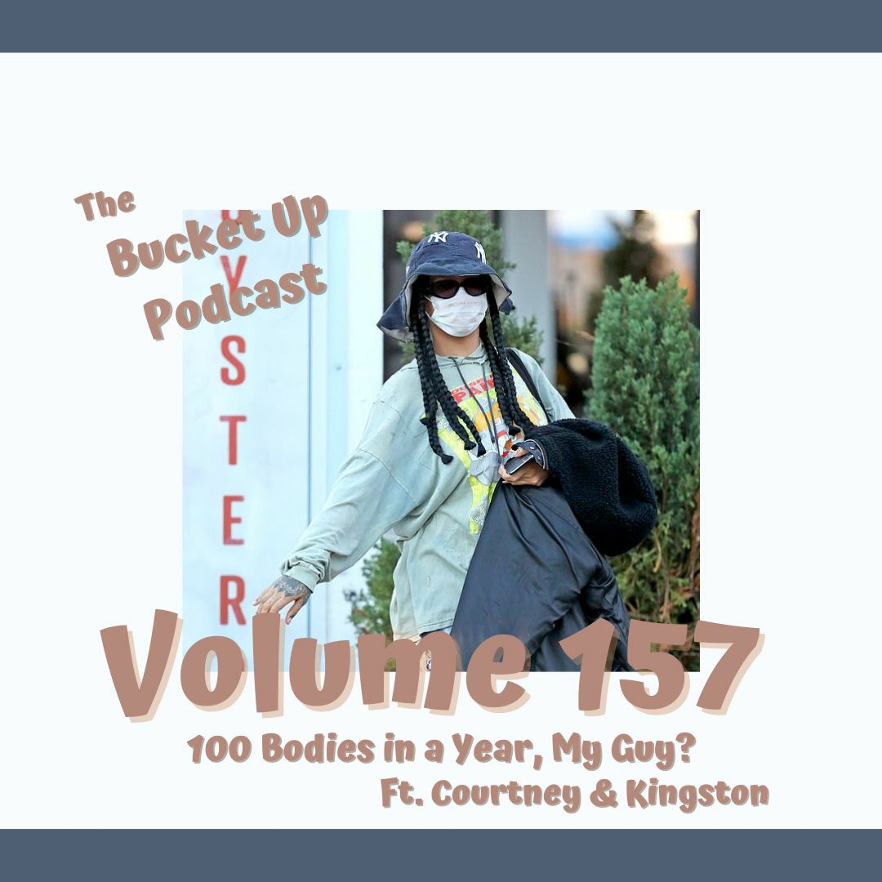 Volume 157: 100 Bodies in a Year, My Guy? Ft. Courtney and Kingston episode artwork
