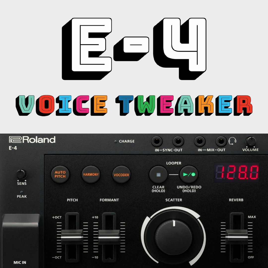 Stream Roland | Listen to E-4 Voice Tweaker - Sound Demos playlist