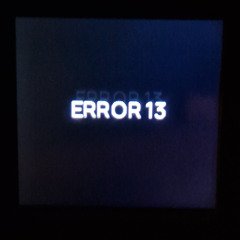 Error 13