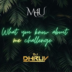 M4U DJs What You Know About Me Challenge ft. DJ Dhruv