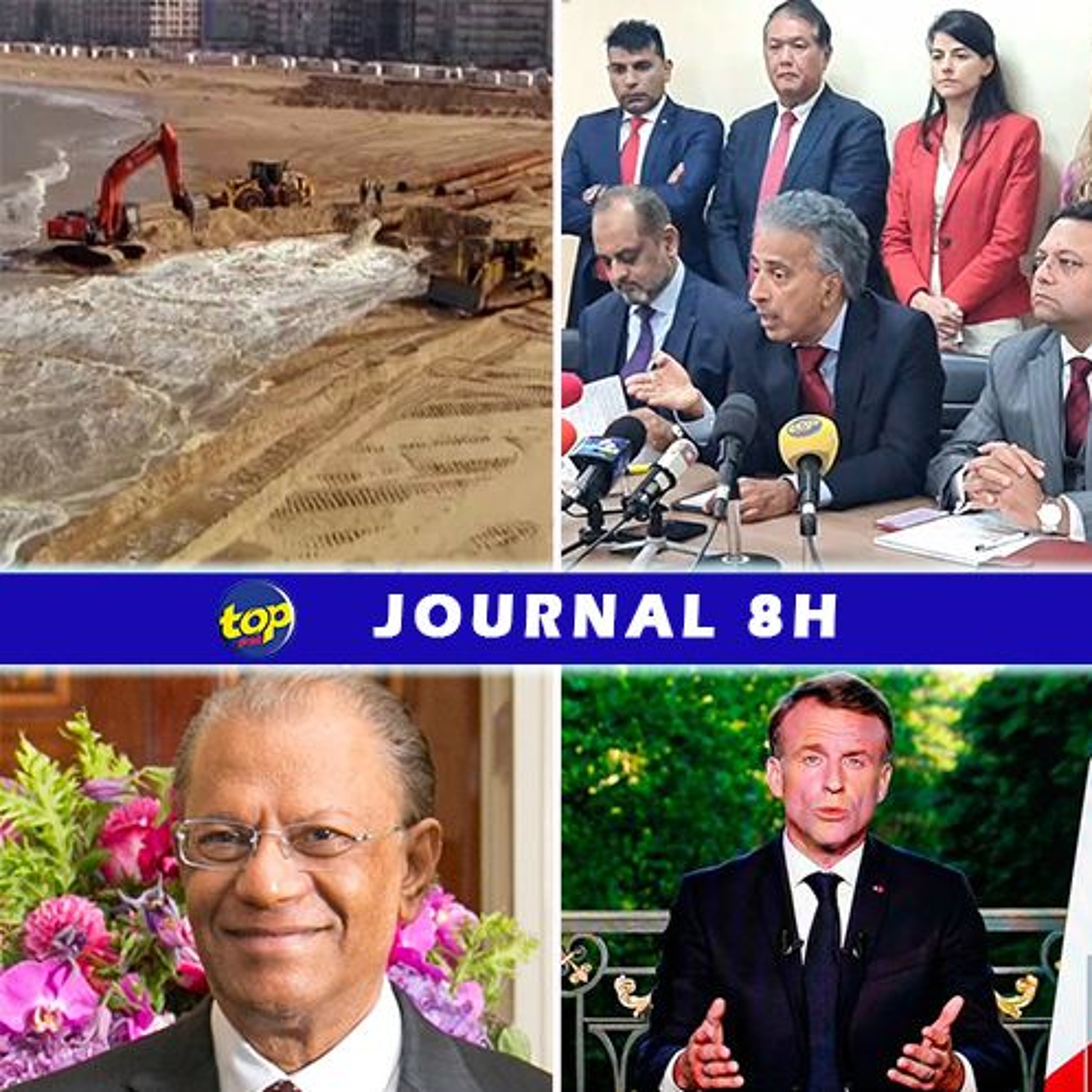 Le journal de 8H de ce lundi 10 juin 2024