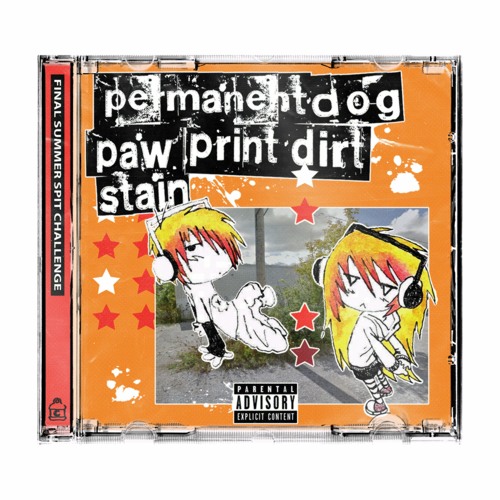 permanent dog paw print dirt stain - final Spit Summer challenge【EP】♫