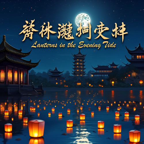 Lanterns in the Evening Tide 晚潮中的灯笼