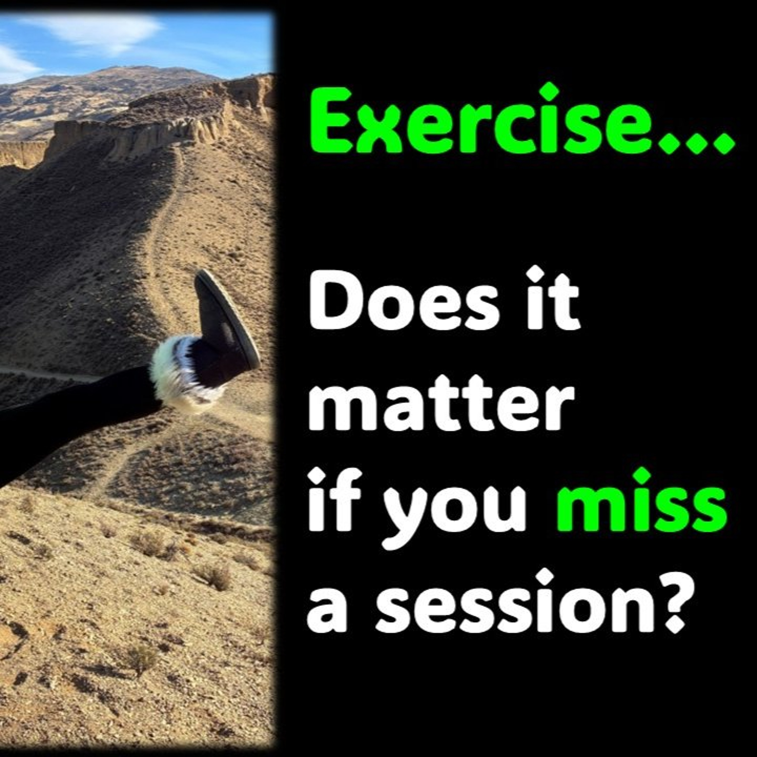 Exercise - Does it matter if you miss a session episode artwork