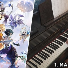 Genshin Impact: Part 1 - The Wind and the Star Traveler - MAIN THEME (Piano & Orchestral Cover)