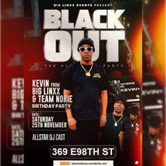 NOV 25 BLACK OUT (THE ALL BLACK PARTY) PROMO CD
