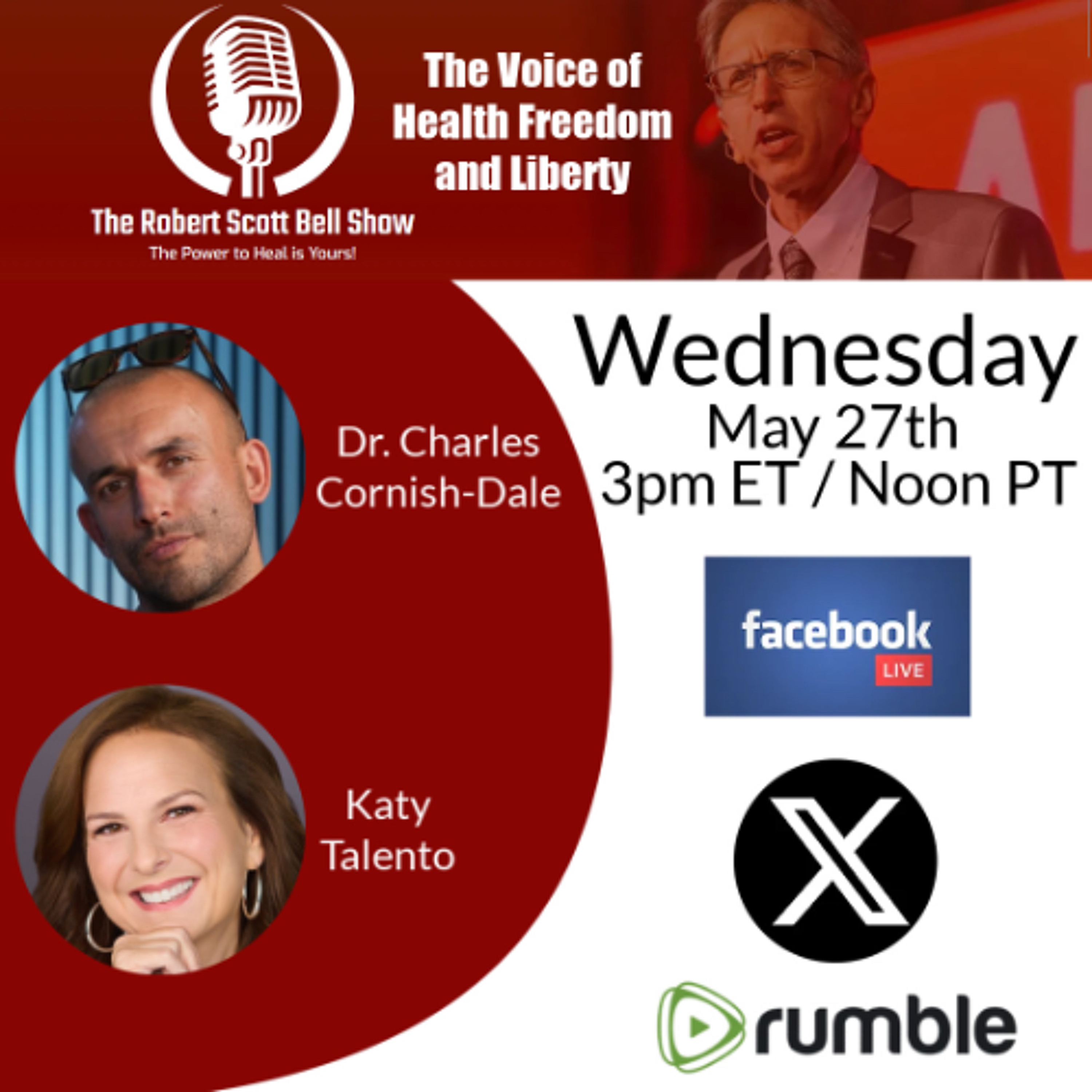 Hantavirus PREP Backlash, Dr. Charles Cornish-Dale, Liberalism and the Death of Masculinity, Katy Talento, Govt Insider Apology - The RSB Show 5-27-26